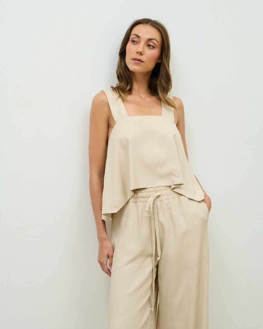 Sunday Top Beige