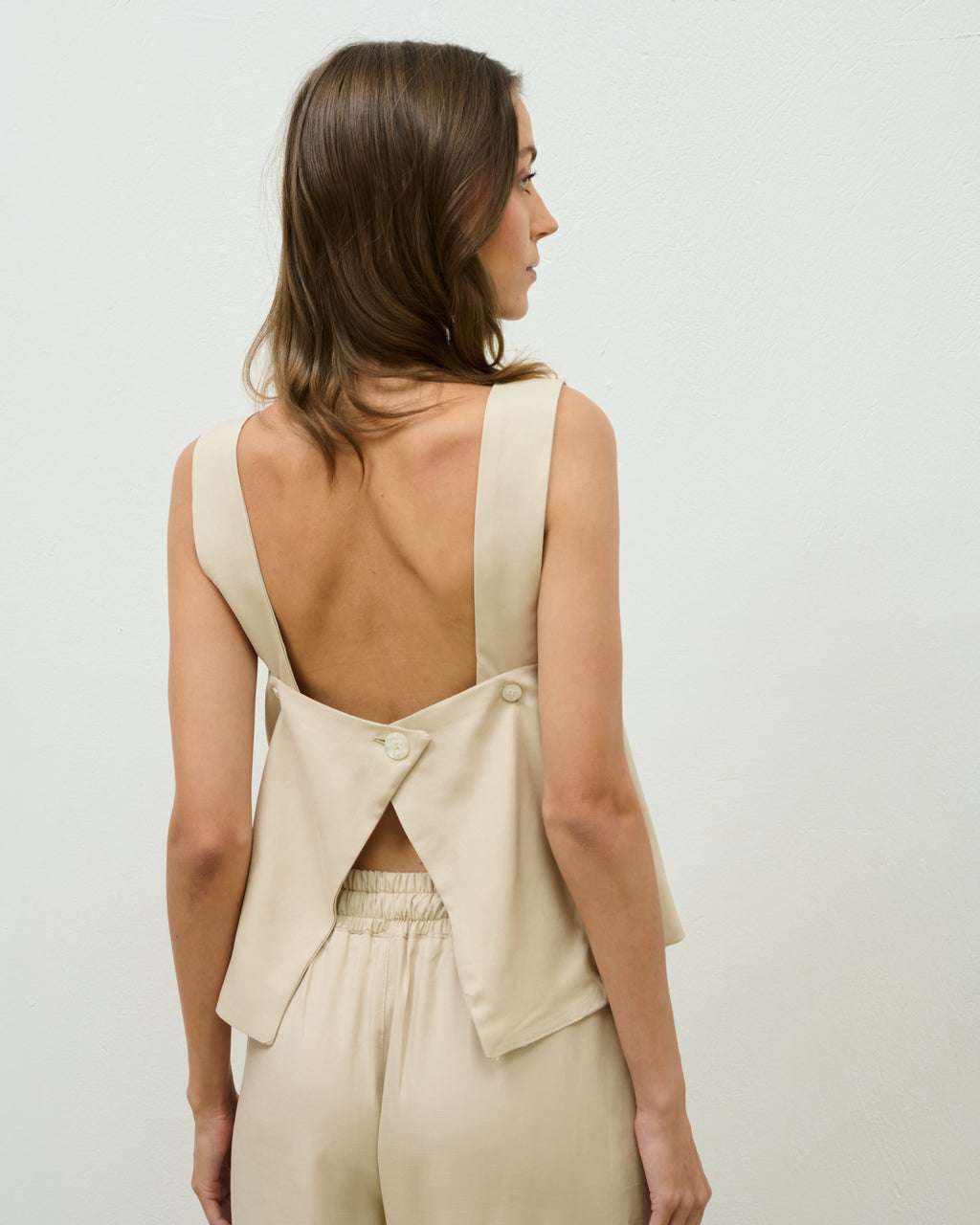 Sunday Top Beige