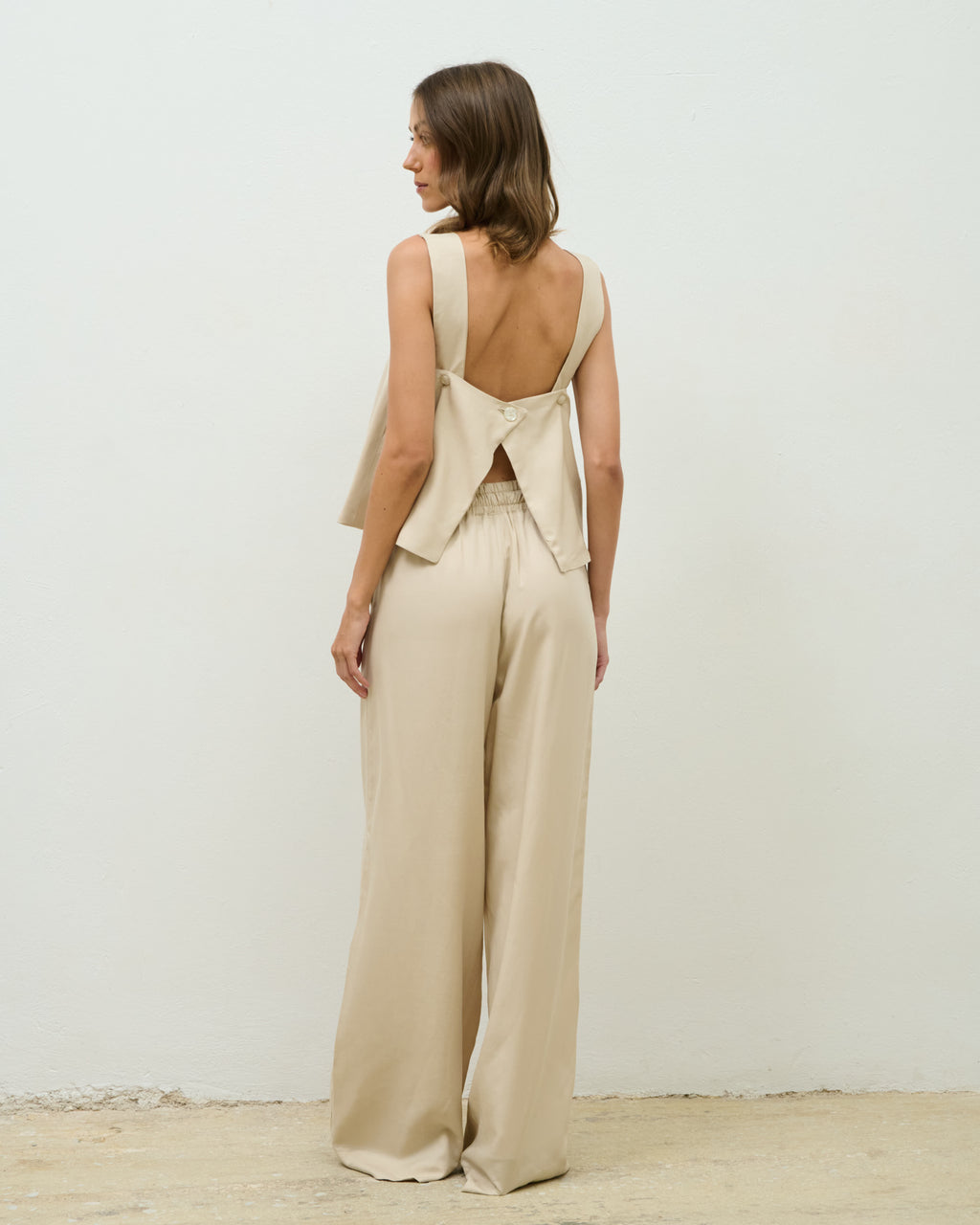 Sunday Top Beige